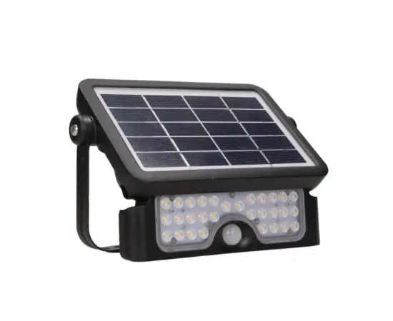 პროჟექტორი ADVITI LUX LED 5W 4000К IP65 SOLAR შავი