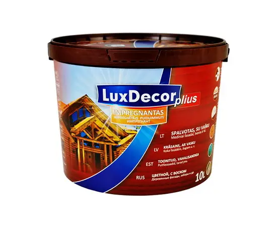 Impregnation LuxDecor plius+ White 10 l