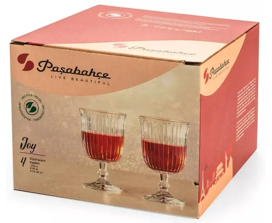 Стакан для коктейлей Pasabahce Joy 9440330 260 мл 4 шт