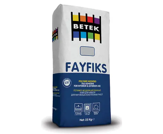 წებო ფილის Betek Fayfiks 25 კგ
