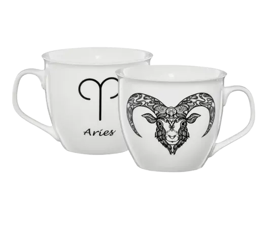 Glass porcelain  Ambition ZODIAC 550ml Aries