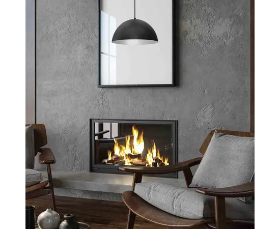 Подвес Milagro MLP8954 BETA 1 E27 Ø35см Черный Белый