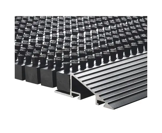 Rug Hamat Outline Pure black 40x60 cm