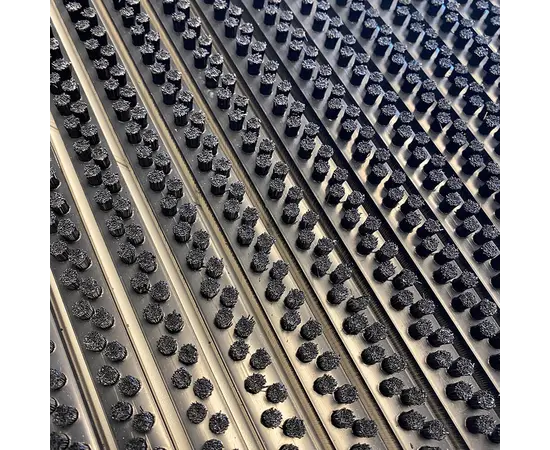 Rug Hamat Outline Pure black 40x60 cm