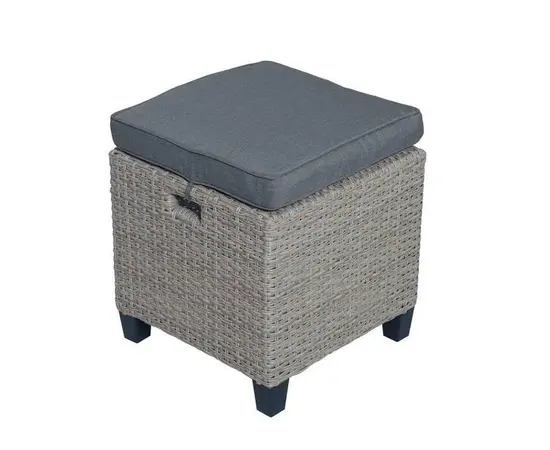Pouffe with cushion Baxter HUC39486 anthracite
