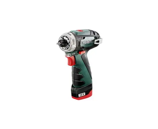Аккумуляторная дрель-шуруповерт + набор принадлежностей Metabo PowerMaxx BS Basic