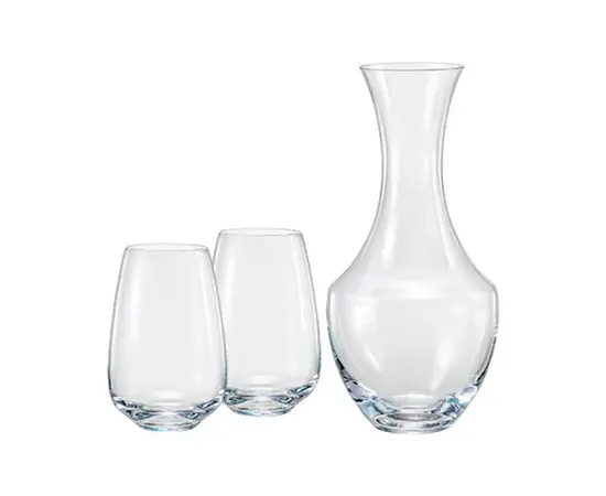 Декантер с 2 стаканами Crystalex CX31B241500/3