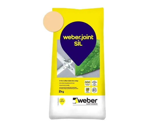 Grout for seams Weber.joint SIL 2 kg 422 beige