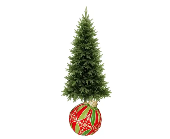 ნაძვის ხის სადგამი ბურთი Mica Decorations 66 x 60 სმ