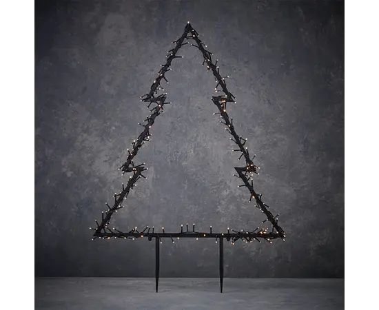 საახალწლო დეკორაცია ნაძვის ხე 300 LED 89x125 სმ