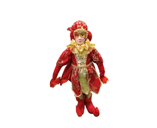 საახალწლო დეკორაცია ელფი 70 სმ წითელი