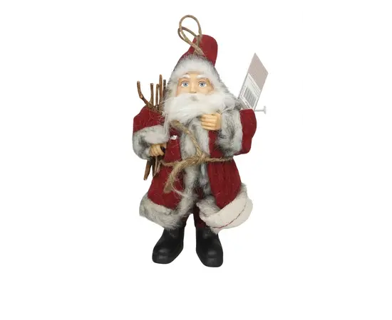 ნაძვის ხის სათამაშო სანტა კლაუსი 18 სმ