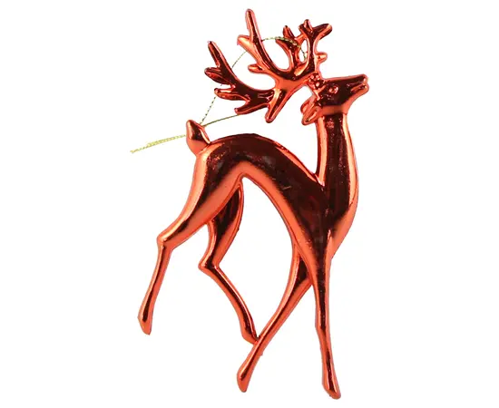 საახალწლო სათამაშო 14 სმ წითელი 3ass