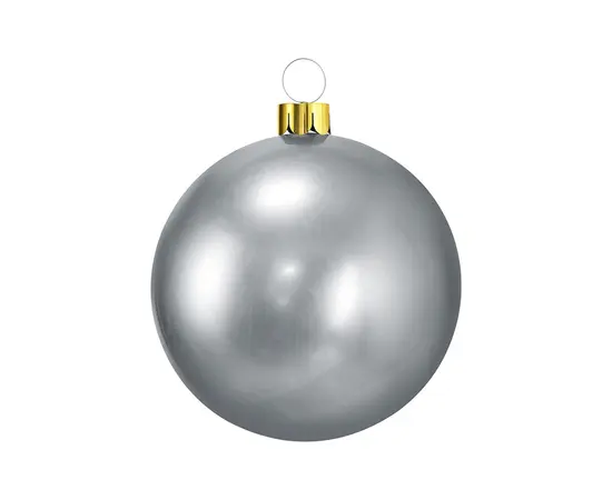 საახალწლო დეკორაცია გასაბერი ბურთი 65 სმ