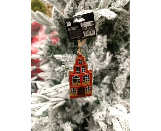 ნაძვის ხის სათამაშო სახლი 10 სმ