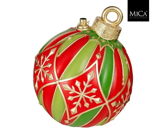 ნაძვის ხის სადგამი ბურთი Mica Decorations 66 x 60 სმ