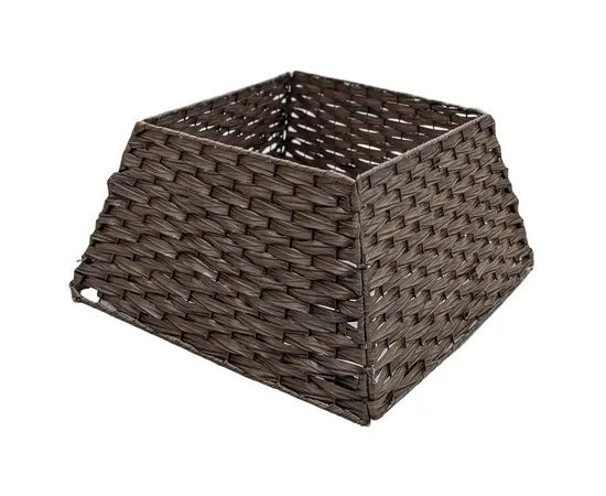 დეკორაცია დასაფენი ნაძვის ხის ქვეშ მოწნული ყავისფერი 266x51x355 XO