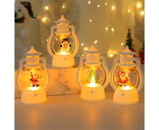 საახალწლო დეკორაცია ნათურა 5x5x12.5 სმ