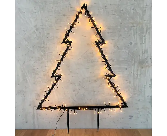 საახალწლო დეკორაცია ნაძვის ხე 225 LED 72x100 სმ