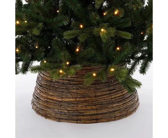 დეკორაცია ნაძვის ხის h26xd55cm