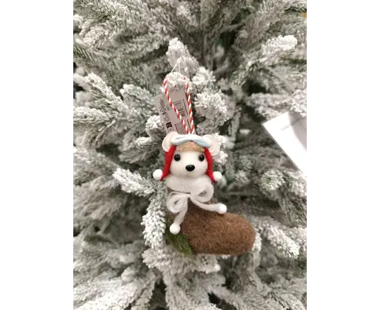 ნაძვის ხის სათამაშო ცხოველები 12 სმ