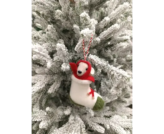 ნაძვის ხის სათამაშო ცხოველები 12 სმ