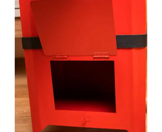 საახალწლო დეკორაცია "საფოსტო ყუთი" წითელი 50 სმ 2ass