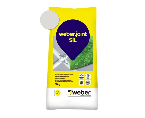 Grout for seams Weber.joint SIL 5 kg 437 light grey