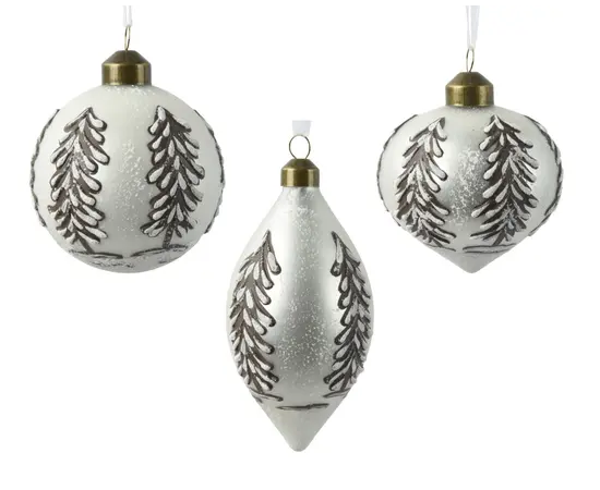 ნაძვის ხის ბურთი 8 სმ