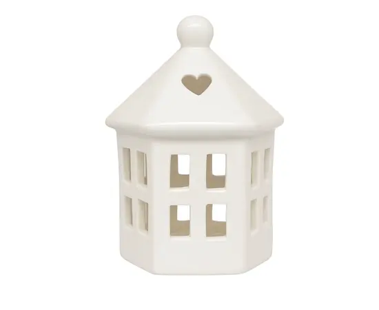 საახალწლო დეკორაცია სახლი ნათებით 12 სმ