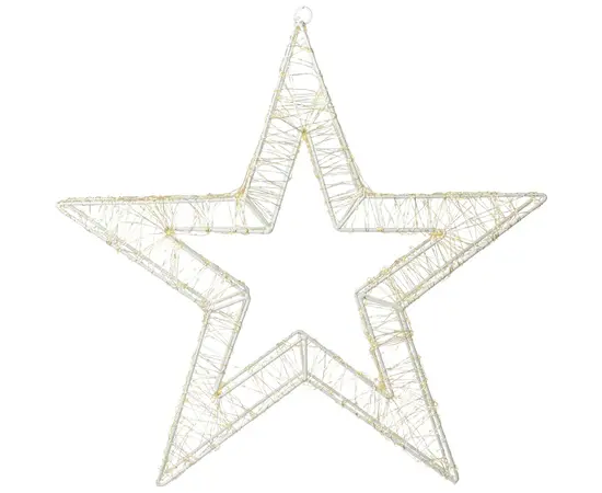 დეკორაცია ვარსკვლავი STAR 38CM 960L WARM WHITE