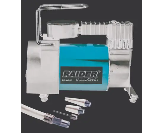 Air compressor with accessories Raider RD-AC05 12V