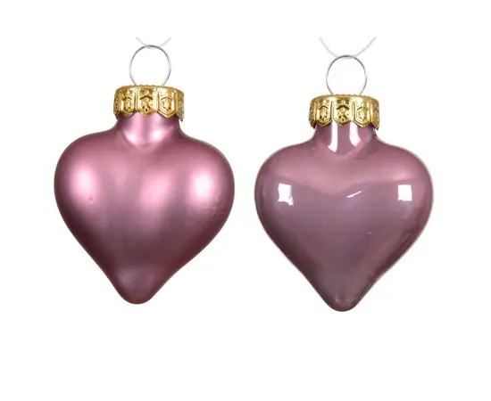 ნაძვის ხის სათამაშო ბურთების ნაკრები Decoris 12 ც  4 x 2 x 4.5 სმ