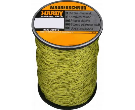 Marking cord yellow Hardy 0720-360516 50 მ