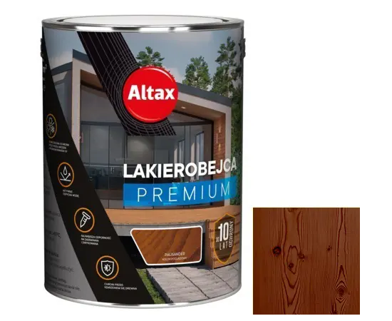 Azure thick-layer Altax Premium rosewood 5 l