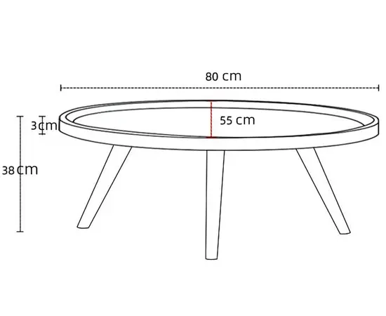 დეკორატიული მაგიდა SM-06
