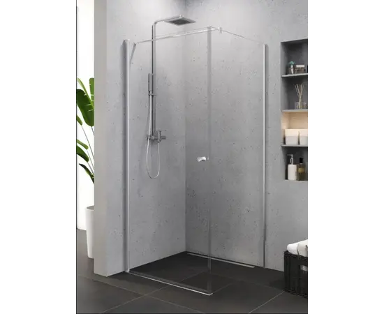 საშხაპე კუთხე New Trendy Superia K-0587 90x90x195სმ-6მმ