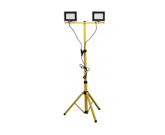 Прожектор штатив DPM LED 2 50W 4500K 7000Lm h1400 IP65 ST2X50