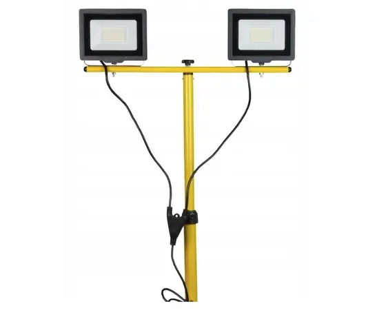 Прожектор штатив DPM LED 2 50W 4500K 7000Lm h1400 IP65 ST2X50