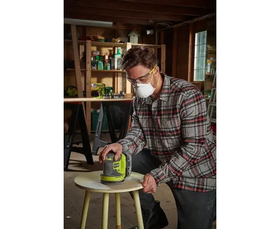 აკუმულატორის ექსცენტრიული სახეხი მანქანა Ryobi ONE+ RROS18-0 18V