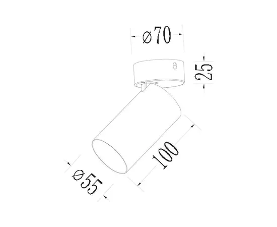 სპოტი Milagro Oprawa Hero ML1473 1 GU10