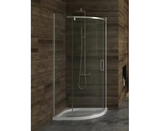 საშხაპე კუთხე New Trendy Komfort K-0436 90x90x195სმ-6მმ