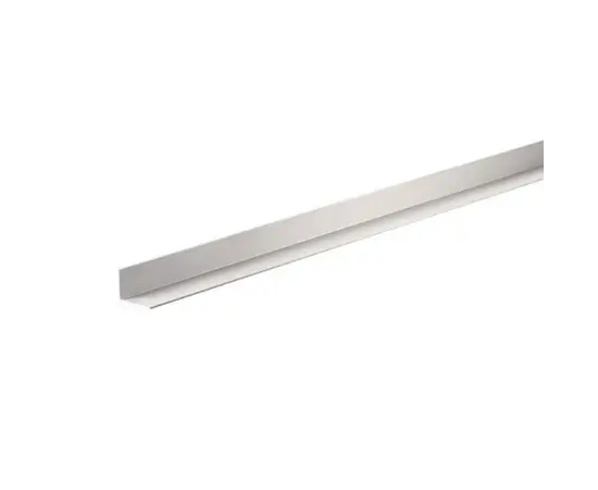 ალუმინის კუთხე Arcansas ანოდირებული ვერცხლისფერი 1000X10X10 მმ