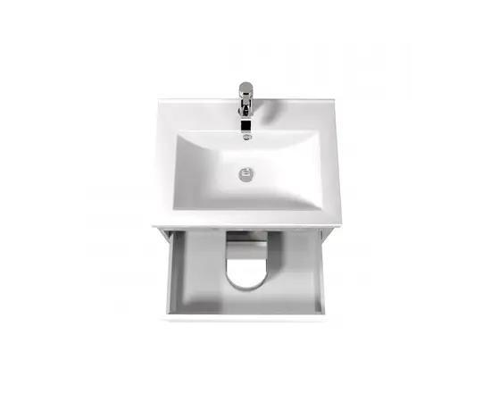 აბაზანის ტუმბო ხელსაბნით Polo Loft 80-U grey/white Cosmo 80 სმ