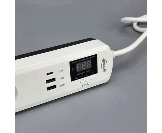 Реле напряжения JIUJI -DOM  ELECTRIC B383 მ 2 USB +mini USB 3 м