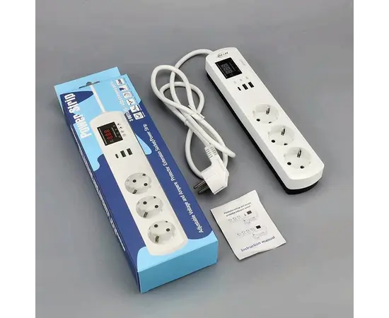 Реле напряжения JIUJI -DOM  ELECTRIC B383 მ 2 USB +mini USB 3 м