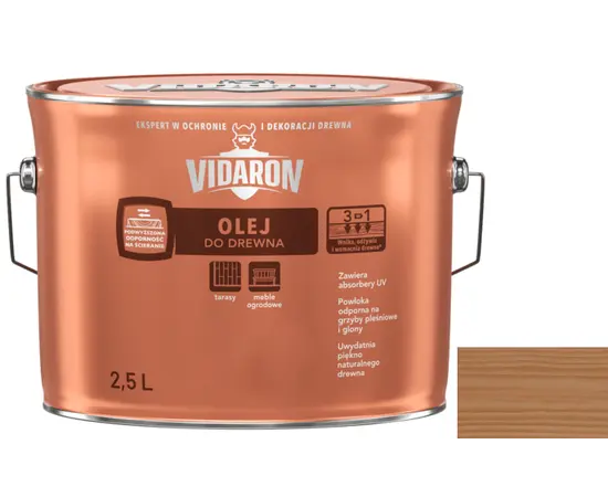 Wood oil Vidaron 2.5 l D03 iroko exotic