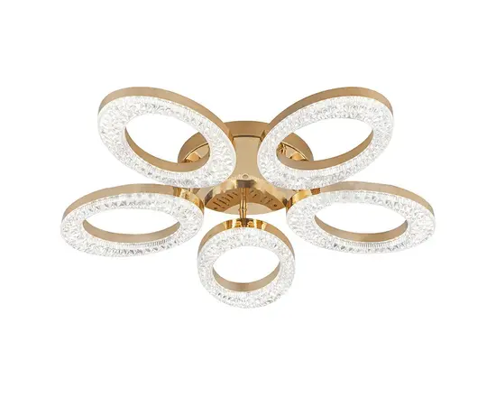 ჭაღი Bella Mita 128W C9090-5 FG ოქროსფერი