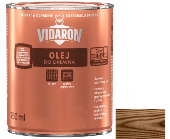 Wood oil Vidaron 750 ml D04 rosewood
