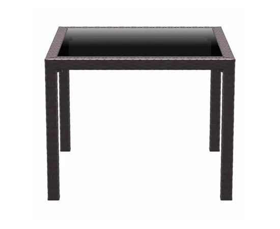 Стол коричневый Bali 75x94 см